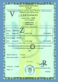 Certifikat
